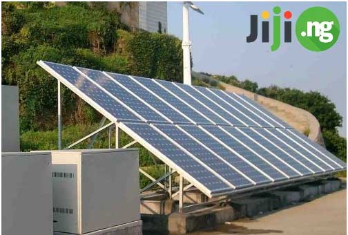  solar panels at a private house